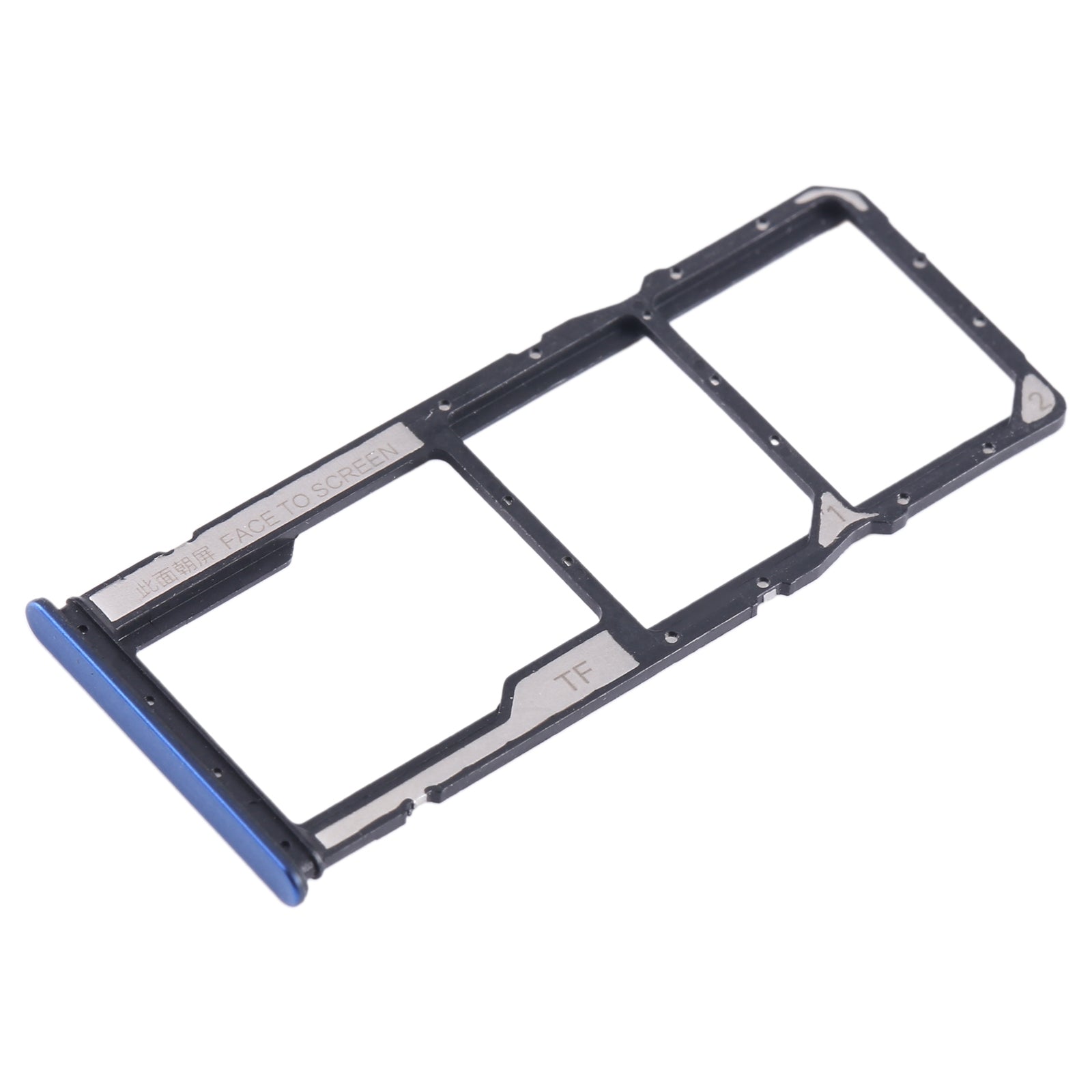 For-Xiaomi-Poco-M4-Pro-SIM-Card-Tray-+-SIM-Card-Tray-+-Micro-SD-Card-Tray-(Dark-Blue)