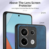 For-Xiaomi-Redmi-Note-13-Pro-Retro-Skin-feel-Ring-Card-Wallet-Phone-Case(Brown)