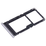 For-Xiaomi-Redmi-Note-12R-SIM-Card-Tray-+-SIM-Card-Tray-/-Micro-SD-Card-Tray-(Silver)