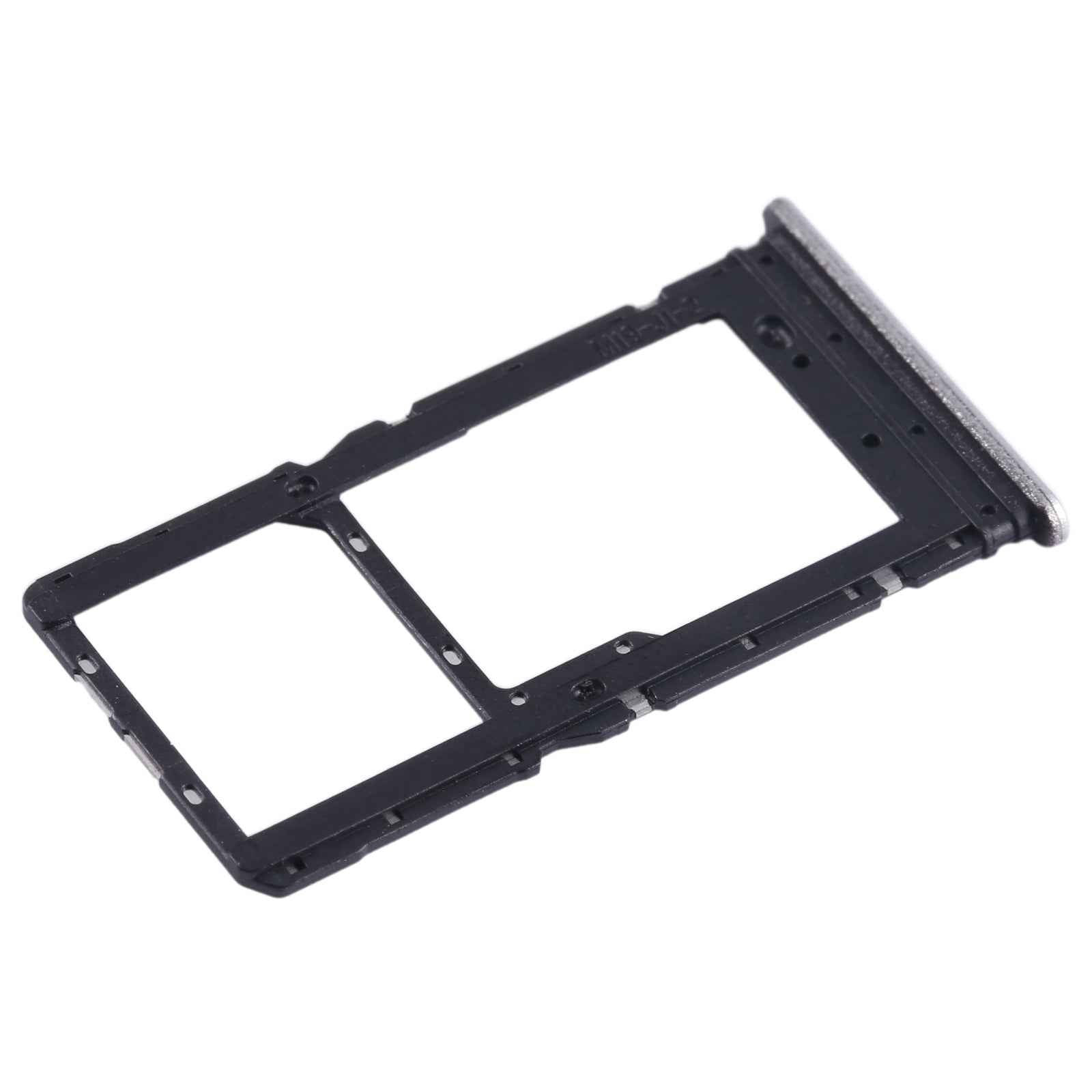 For-Xiaomi-Redmi-Note-12R-SIM-Card-Tray-+-SIM-Card-Tray-/-Micro-SD-Card-Tray-(Silver)