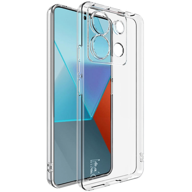 For-Xiaomi-Redmi-Note-13-Pro-5G-imak-UX-5-Series-Transparent-Shockproof-TPU-Protective-Case(Transparent)