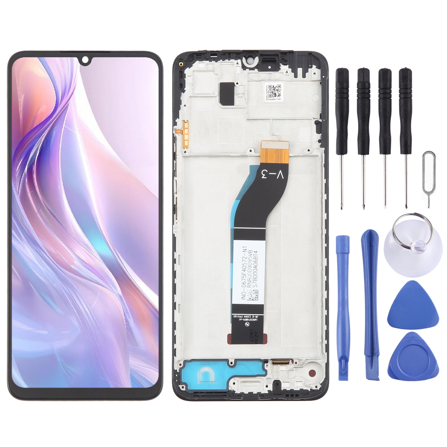 For-Xiaomi-Redmi-13C-5G-OEM-LCD-Screen-Digitizer-Full-Assembly-with-Frame
