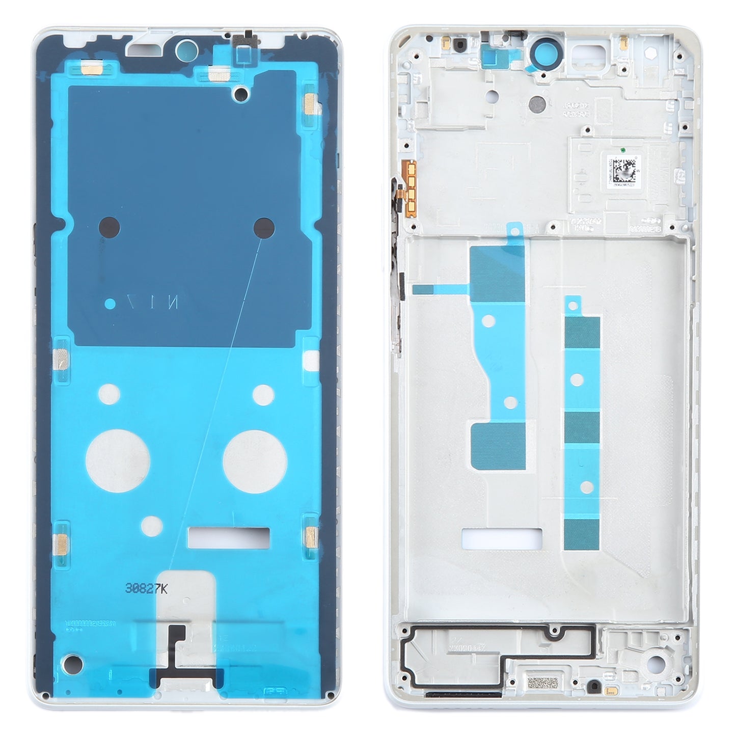 For-Xiaomi-Redmi-Note-13-5G-Original-Front-Housing-LCD-Frame-Bezel-Plate-(White)