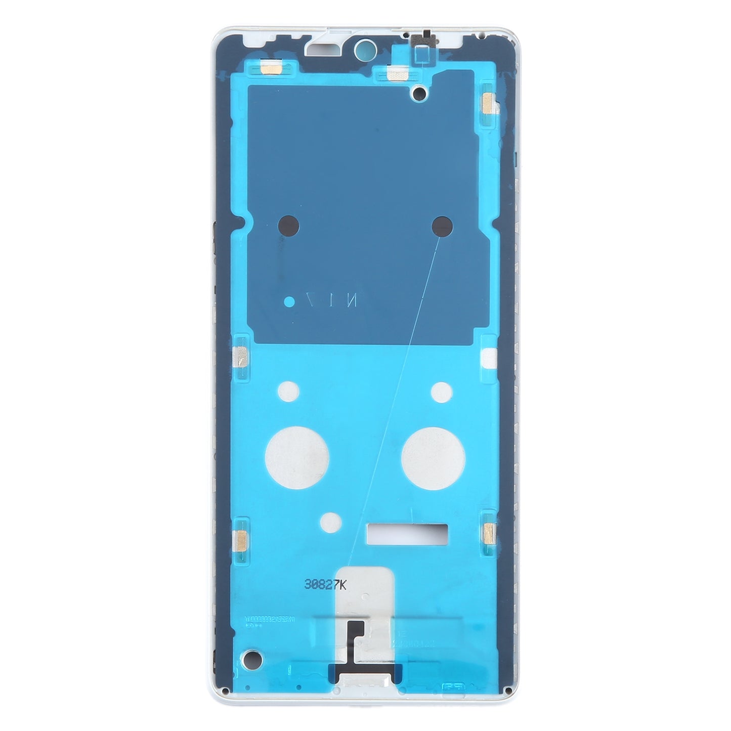 For-Xiaomi-Redmi-Note-13-5G-Original-Front-Housing-LCD-Frame-Bezel-Plate-(White)