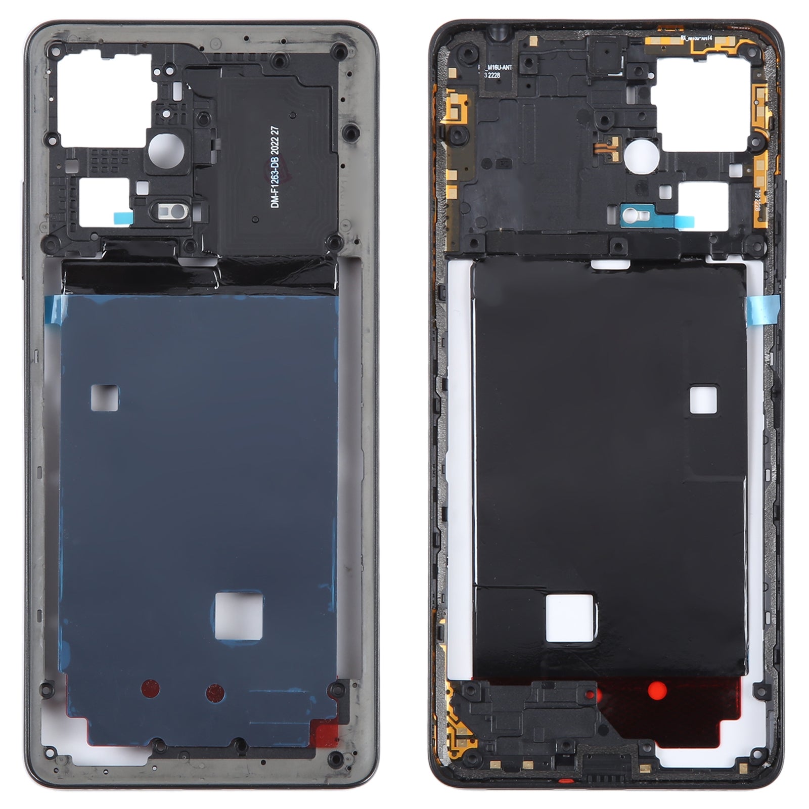 For-Xiaomi-Redmi-Note-12-Pro+-Original-Middle-Frame-Bezel-Plate-(Black)