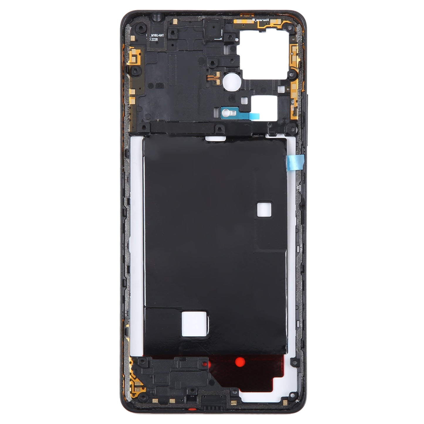 For-Xiaomi-Redmi-Note-12-Pro+-Original-Middle-Frame-Bezel-Plate-(Black)