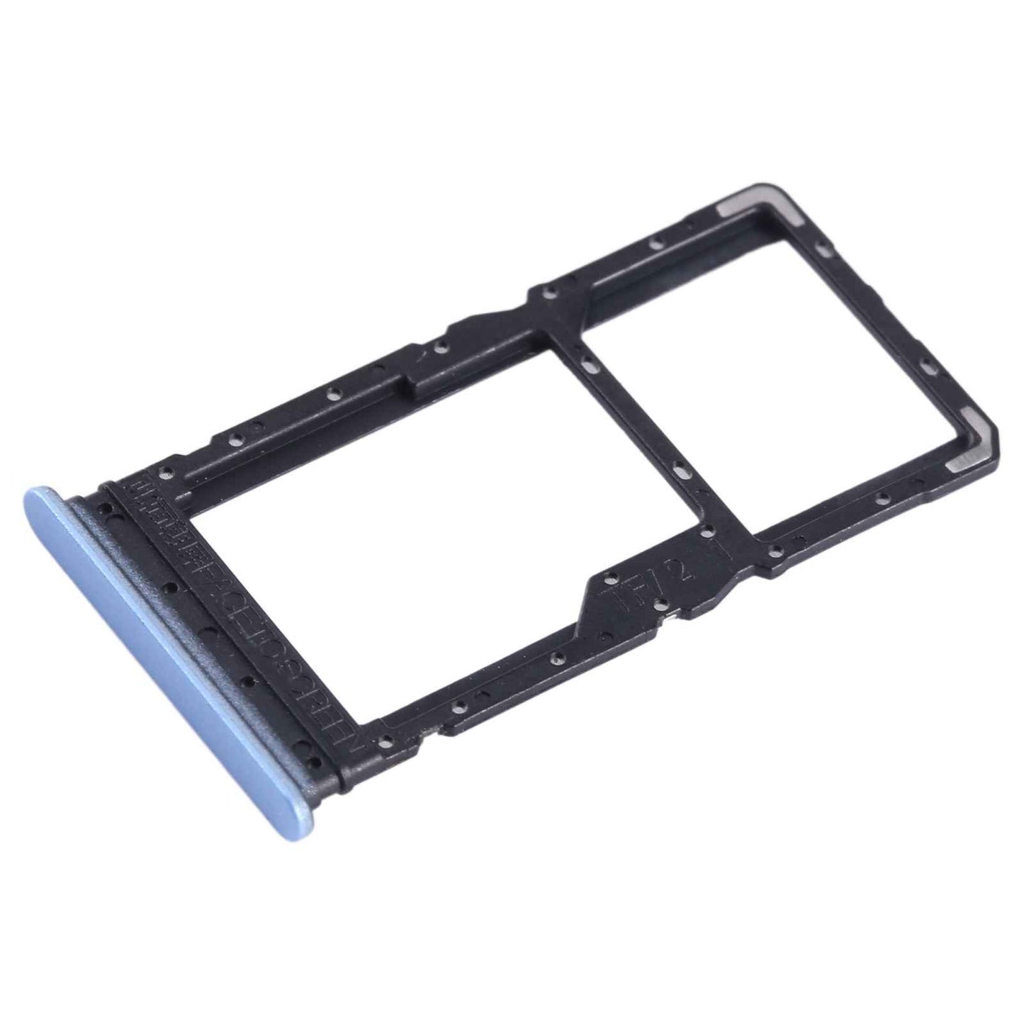 For-Xiaomi-Redmi-12-5G-SIM-Card-Tray-+-SIM-Card-Tray-/-Micro-SD-Card-Tray-(Blue)