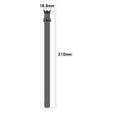 For-Xiaomi-Smart-Band-10-/-9-/-8-Milan-Magnetic-Stainless-Steel-Watch-Band(Gray)