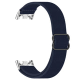 For-Xiaomi-Smart-Band-10-/-9-/-8-Slide-Buckle-Nylon-Elastic-Braided-Watch-Band(Blue)