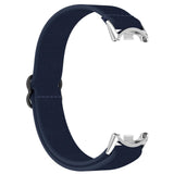 For-Xiaomi-Smart-Band-10-/-9-/-8-Slide-Buckle-Nylon-Elastic-Braided-Watch-Band(Blue)