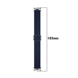 For-Xiaomi-Smart-Band-10-/-9-/-8-Slide-Buckle-Nylon-Elastic-Braided-Watch-Band(Blue)