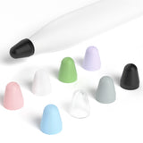 For-Xiaomi-Stylus-Pen-2-8pcs-/-Set-Silicone-Wear-resistant-Stylus-Nib-Cover(Black)