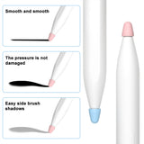 For-Xiaomi-Stylus-Pen-2-8pcs-/-Set-Silicone-Wear-resistant-Stylus-Nib-Cover(Black)