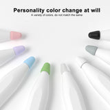 For-Xiaomi-Stylus-Pen-2-8pcs-/-Set-Silicone-Wear-resistant-Stylus-Nib-Cover(Black)