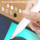 For-Xiaomi-Stylus-Pen-2-8pcs-/-Set-Silicone-Wear-resistant-Stylus-Nib-Cover(Black)