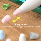 For-Xiaomi-Stylus-Pen-2-8pcs-/-Set-Silicone-Wear-resistant-Stylus-Nib-Cover(Black)
