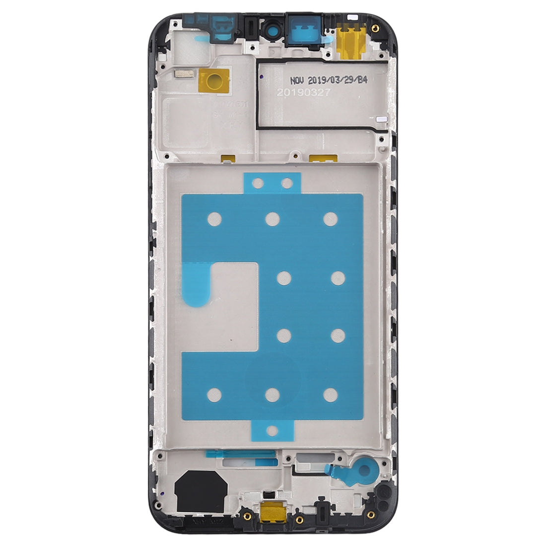 Front-Housing-LCD-Frame-Bezel-Plate-for-Huawei-Y5-(2019)(Black)