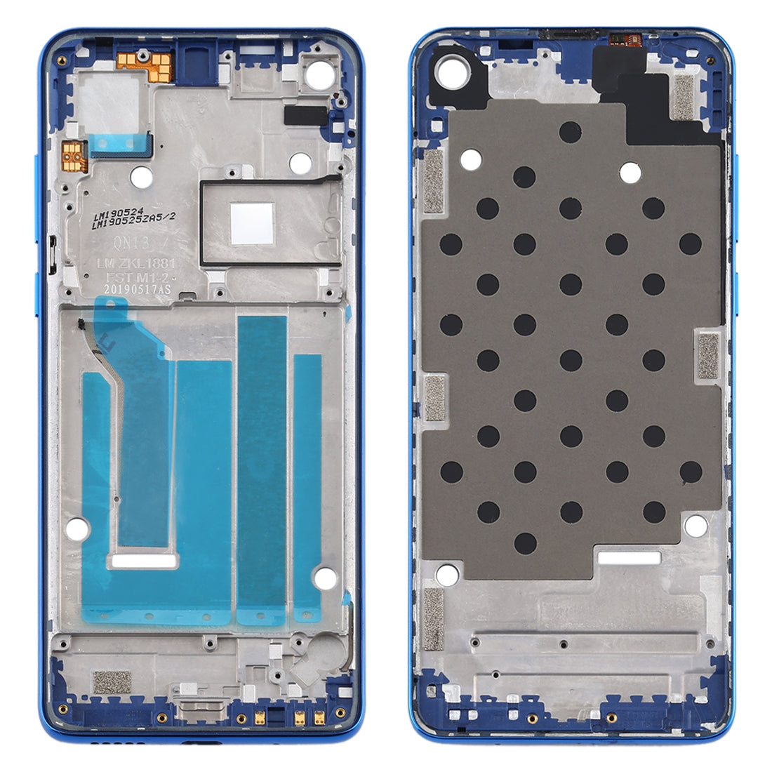 Front-Housing-LCD-Frame-Bezel-Plate-for-Motorola-Moto-One-Vision(Blue)
