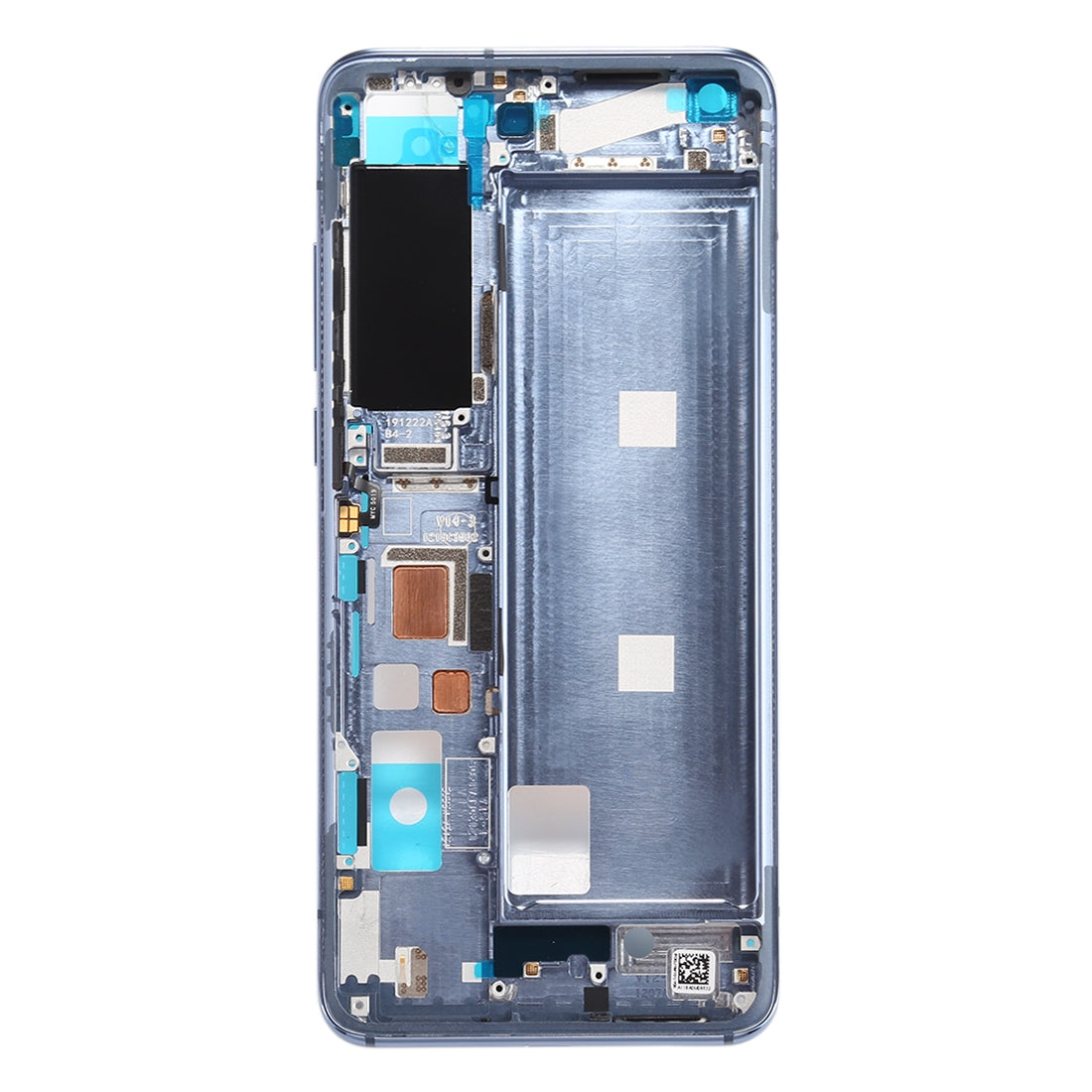Front-Housing-LCD-Frame-Bezel-Plate-for-Xiaomi-Mi-10-5G-/-Mi-10-Pro-5G(Grey)