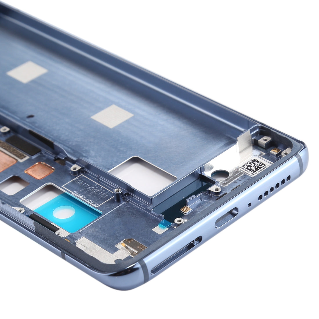 Front-Housing-LCD-Frame-Bezel-Plate-for-Xiaomi-Mi-10-5G-/-Mi-10-Pro-5G(Grey)