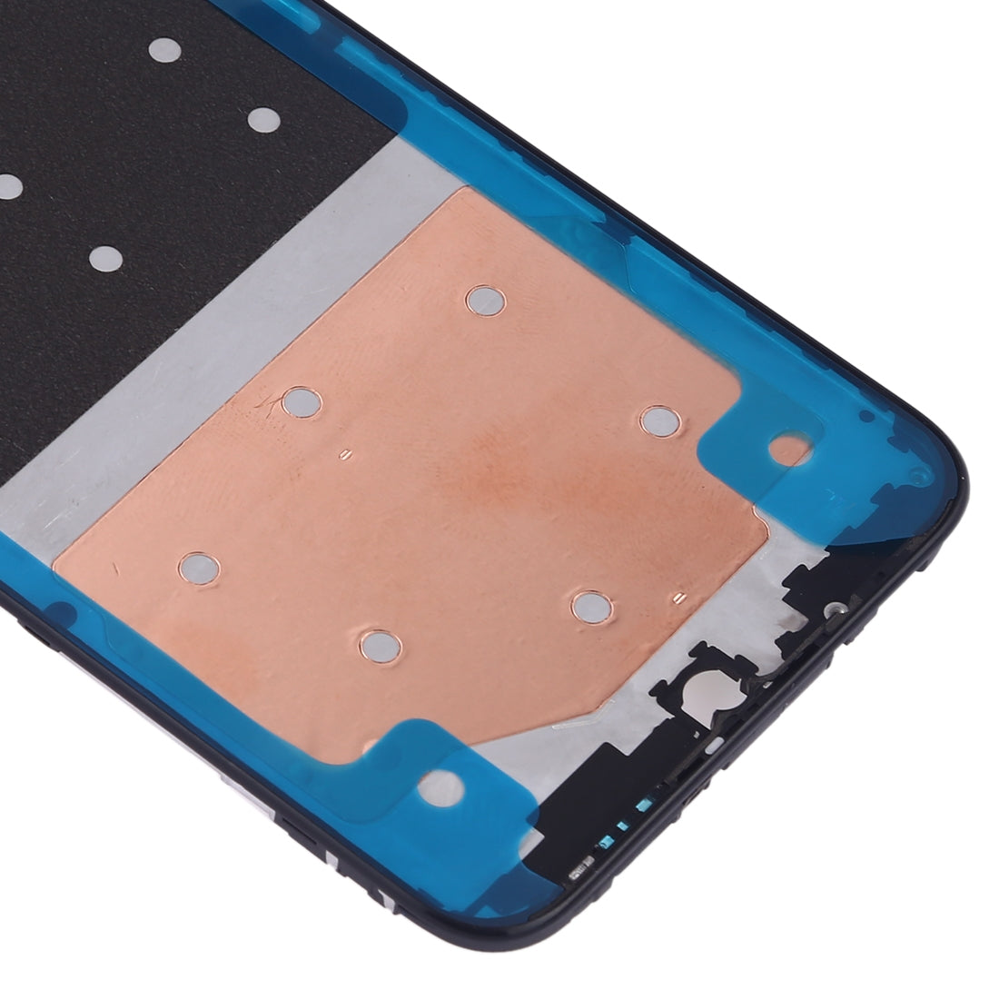 Front-Housing-LCD-Frame-Bezel-Plate-for-Huawei-Y6-Pro-(2019)-/-Y6-(2019)(Black)