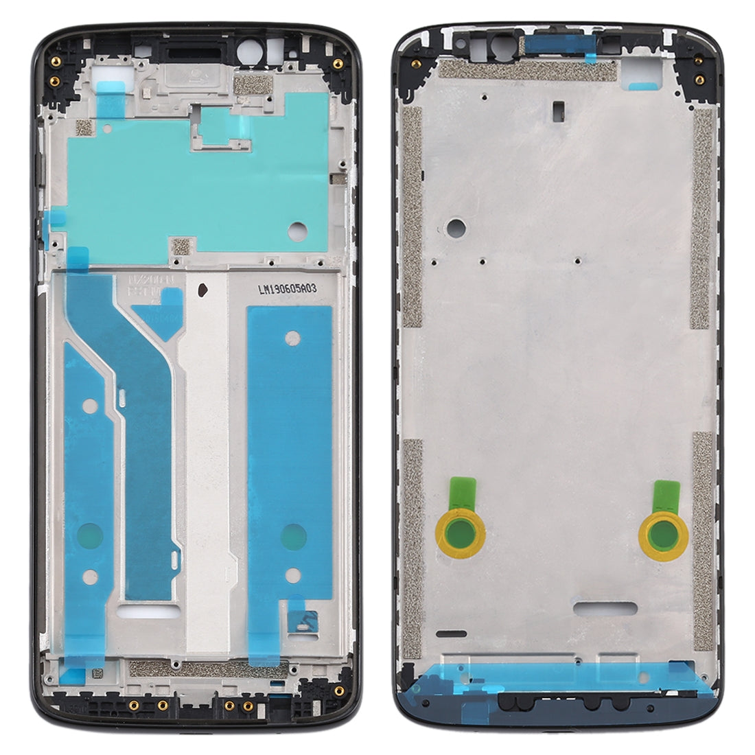 Front-Housing-LCD-Frame-Bezel-Plate-for-Motorola-Moto-E5-Plus-(Black)