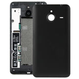 Frosted-Surface-Plastic-Back-Housing-Cover-for-Microsoft-Lumia-640XL(Black)