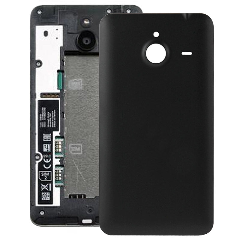 Frosted-Surface-Plastic-Back-Housing-Cover-for-Microsoft-Lumia-640XL(Black)