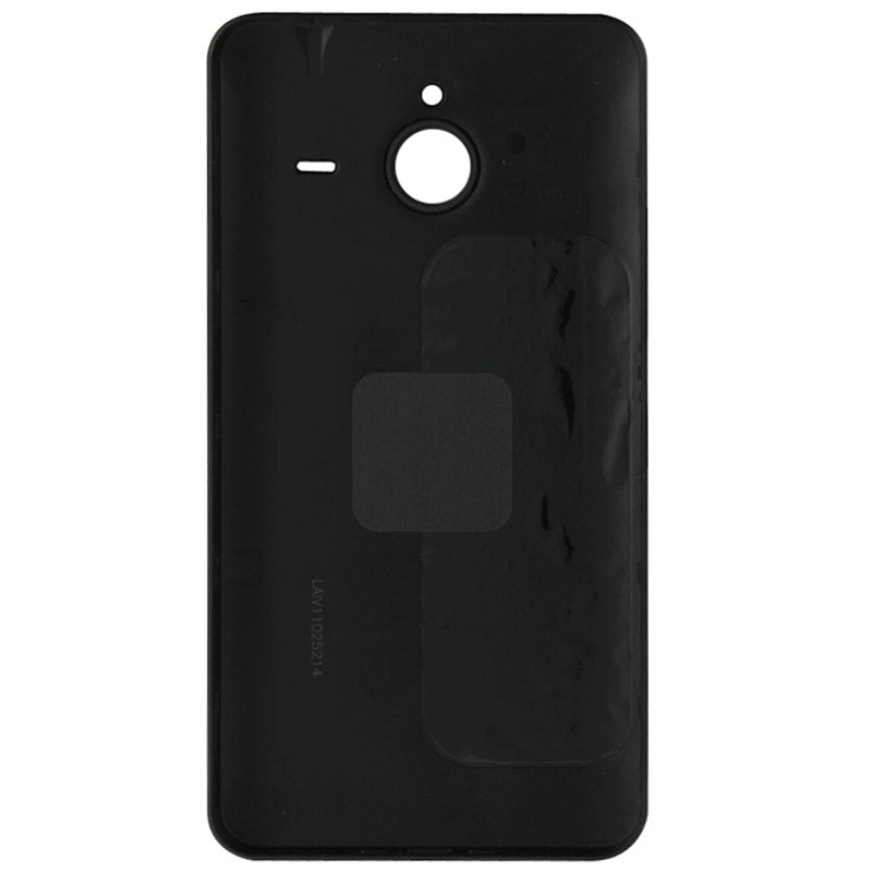 Frosted-Surface-Plastic-Back-Housing-Cover-for-Microsoft-Lumia-640XL(Black)