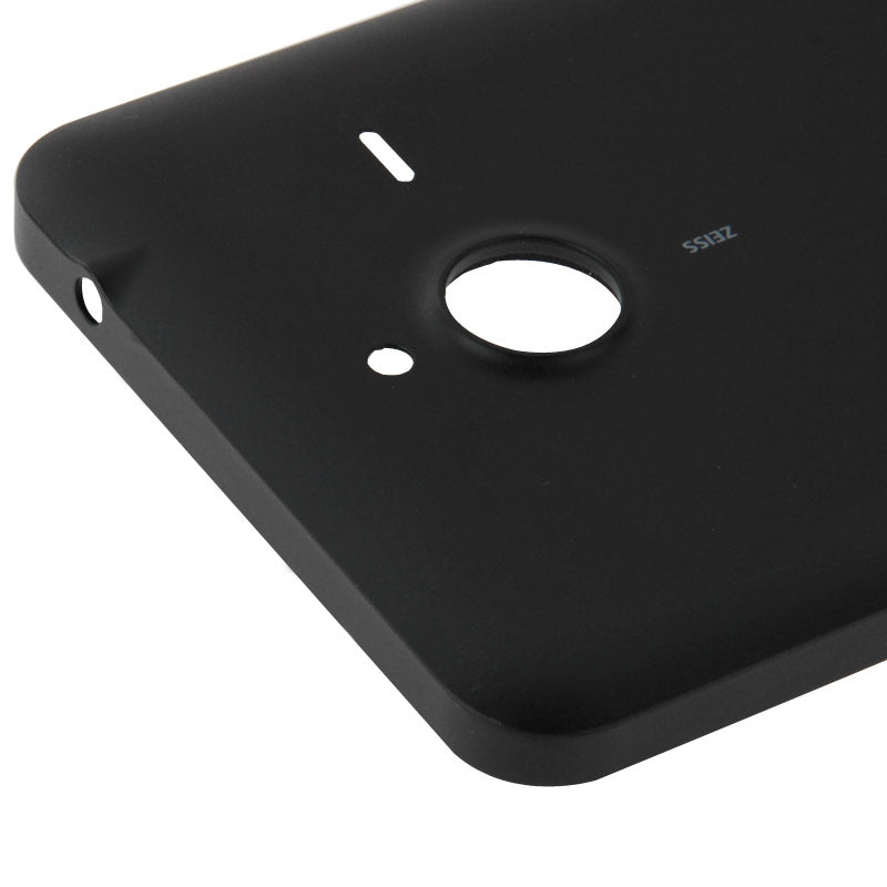 Frosted-Surface-Plastic-Back-Housing-Cover-for-Microsoft-Lumia-640XL(Black)