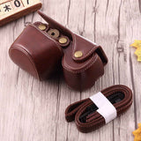 Full-Body-Camera-PU-Leather-Case-Bag-with-Strap-for-Sony-A6000-/-A6300-/-Nex-6(Coffee)