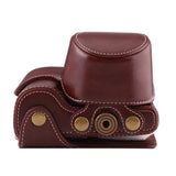 Full-Body-Camera-PU-Leather-Case-Bag-with-Strap-for-Sony-A6000-/-A6300-/-Nex-6(Coffee)
