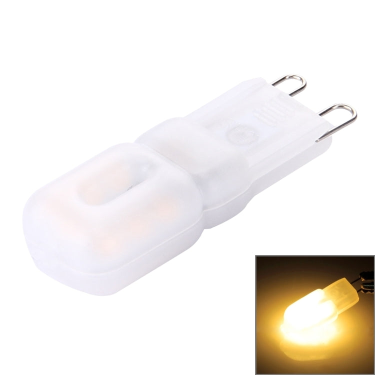 G9-2.5W-200LM-14-LEDs-SMD-2835-Cream-Cover-Corn-Light,-AC-110V-(Warm-White)