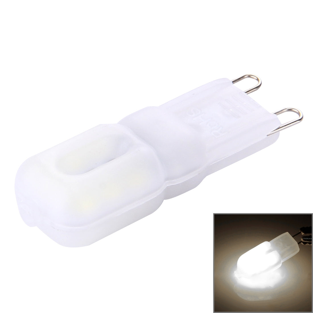 G9-2.5W-200LM-Cream-Cover-Corn-Light-Bulb,-14-LED-SMD-2835,-AC-220-240V(White-Light)