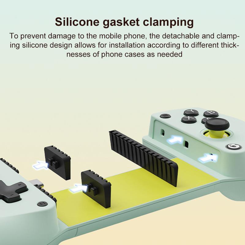 X5-Lite-Stretchable-Game-Controller(Mustard-Green)