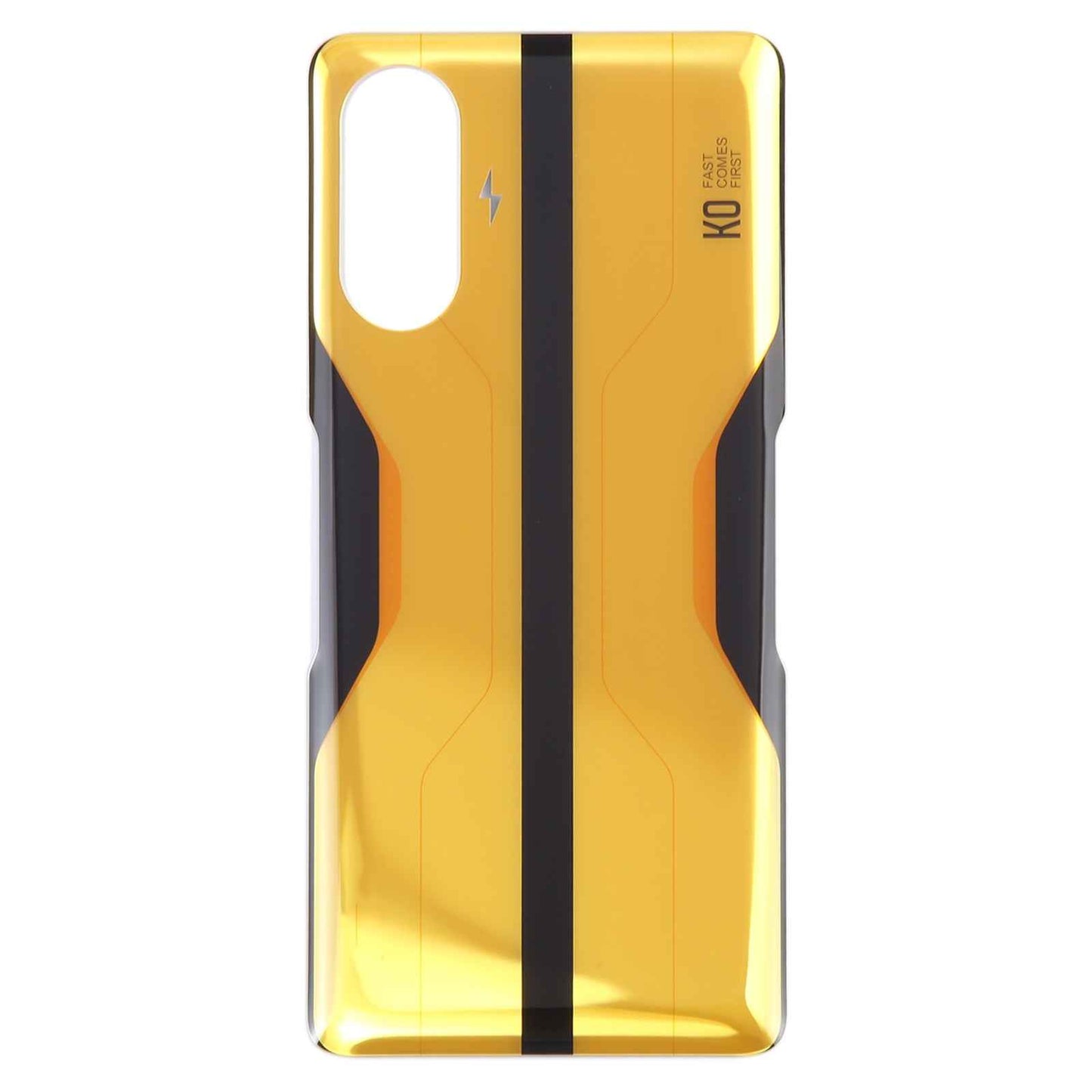 Glass-Battery-Back-Cover-for-Xiaomi-Redmi-K40-Gaming(Yellow)