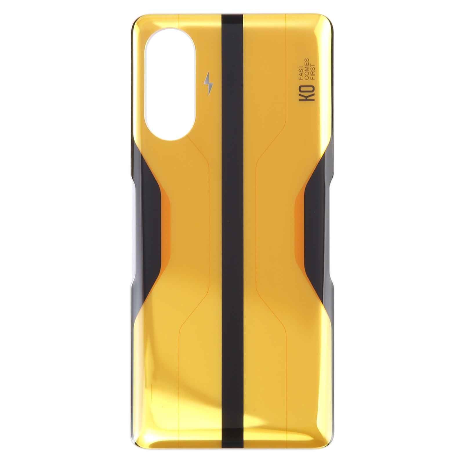 Glass-Battery-Back-Cover-for-Xiaomi-Redmi-K40-Gaming(Yellow)