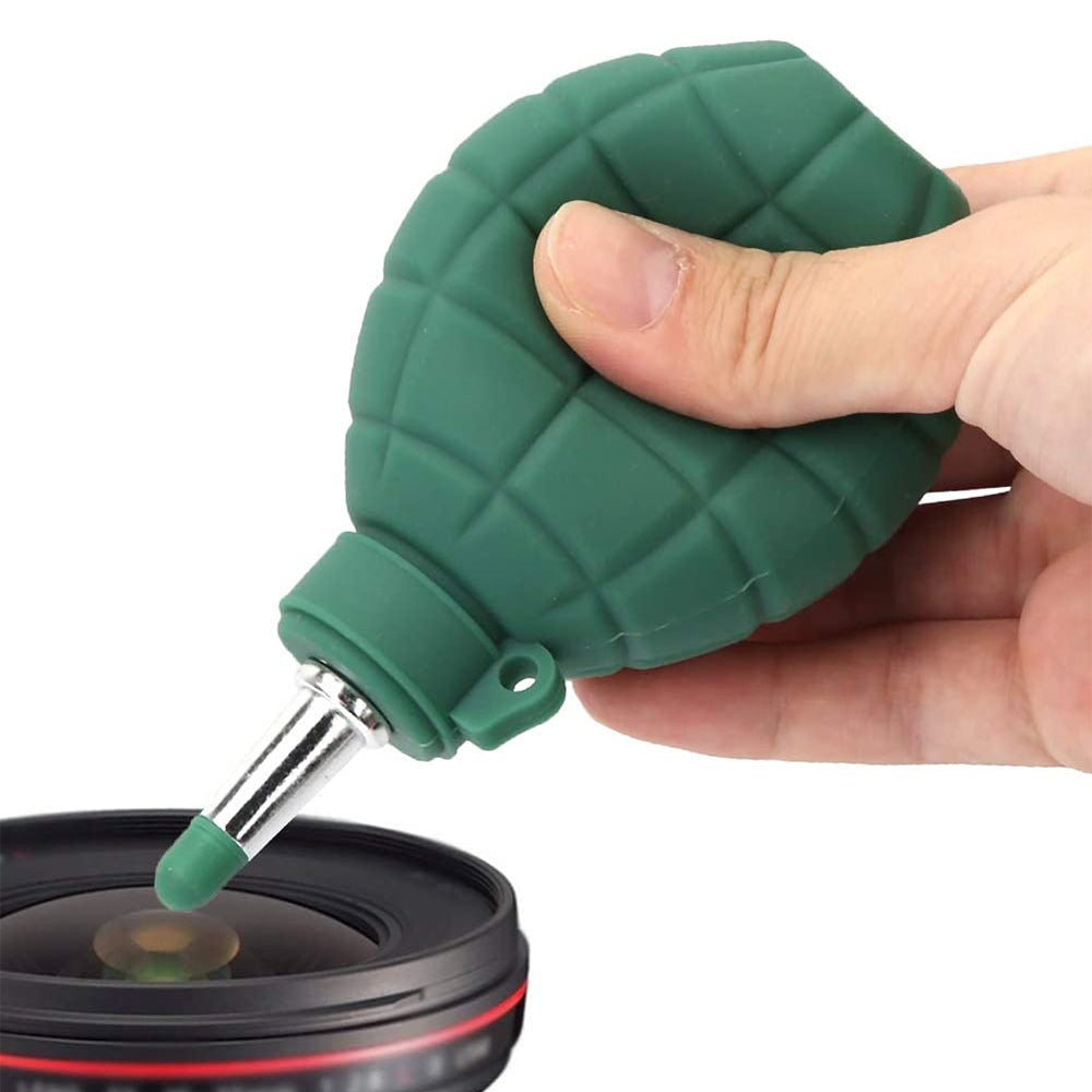 Grenade-Rubber-Dust-Blower-Cleaner-Ball-for-Lens-Filter-Camera-,-CD,-Computers,-Audio-visual-Equipment,-PDAs,-Glasses-and-LCD