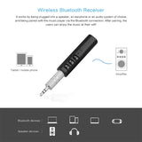 H-139-3.5mm-Lavalier-Bluetooth-Audio-Receiver-with-Metal-Adapter(Black)