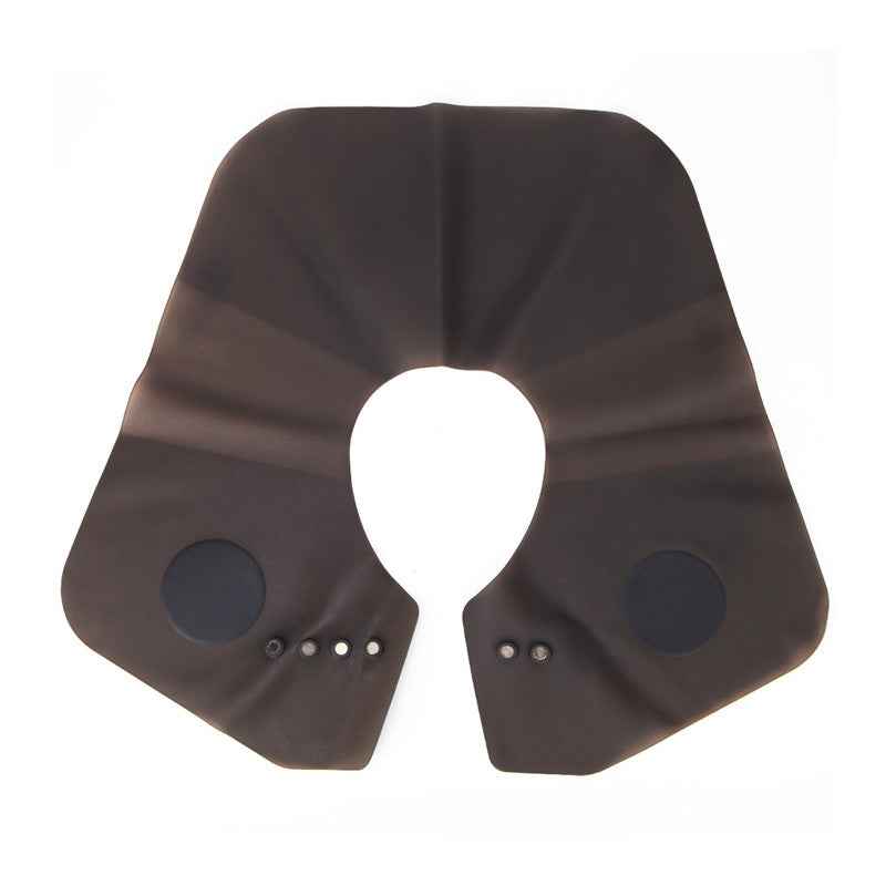 Hair-Cutting-Cape-Silicone-Neck-Wrap-Guard-for-Salon,-Large-Gray