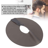 Hair-Cutting-Cape-Silicone-Neck-Wrap-Guard-for-Salon,-Large-Gray