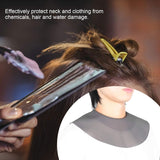 Hair-Cutting-Cape-Silicone-Neck-Wrap-Guard-for-Salon,-Large-Gray