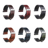 HB001-Color-Changing-Retro-Oil-Wax-Leather-Universal-Watch-Band,-Size:-22mm(Deep-Brown)