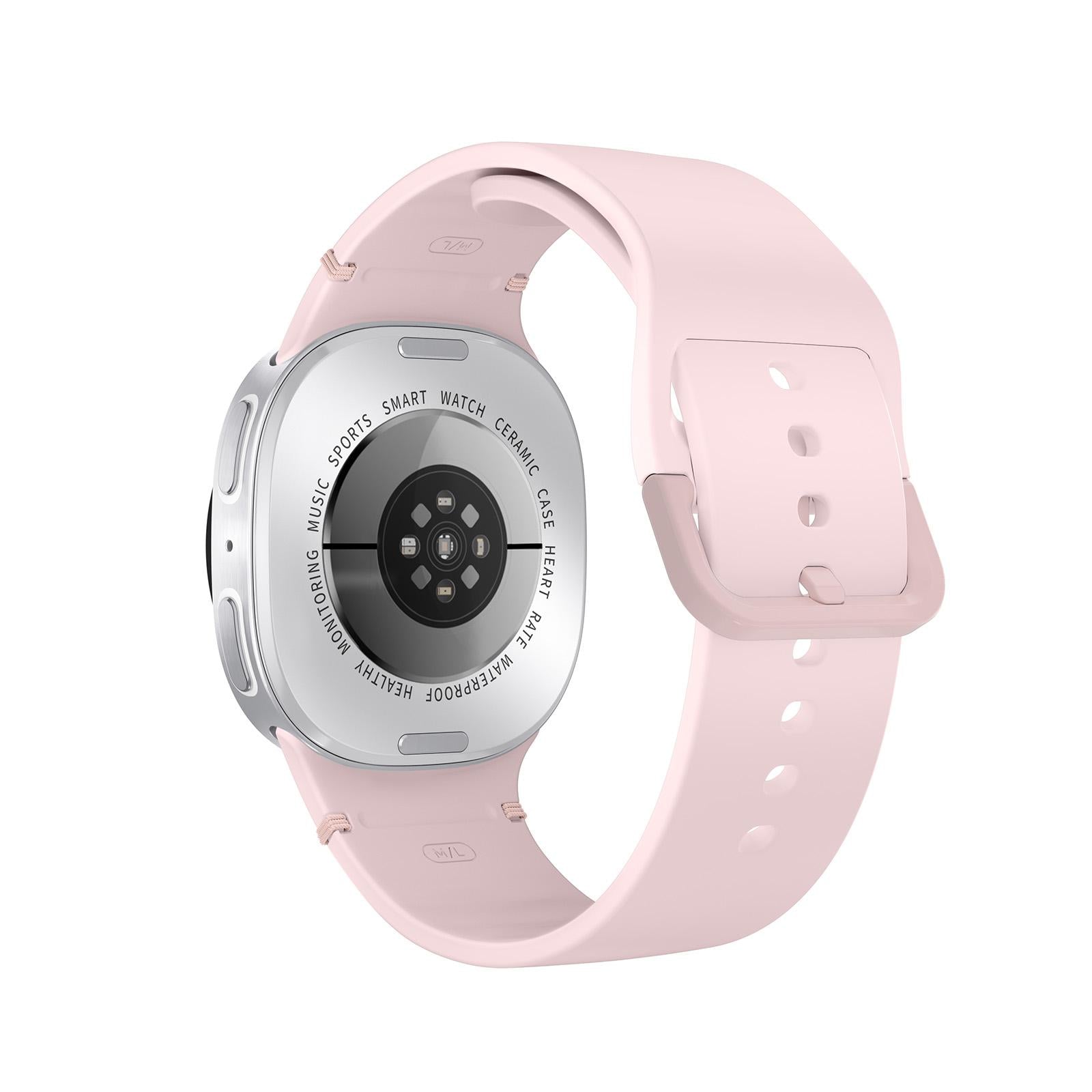 HD8-mini-1.29-inch-BT5.4-Sport-Smart-Watch,-Support-Bluetooth-Call-/-Sleep-/-Blood-Oxygen-/-Heart-Rate-/-Blood-Pressure-Health-Monitor(Pink)