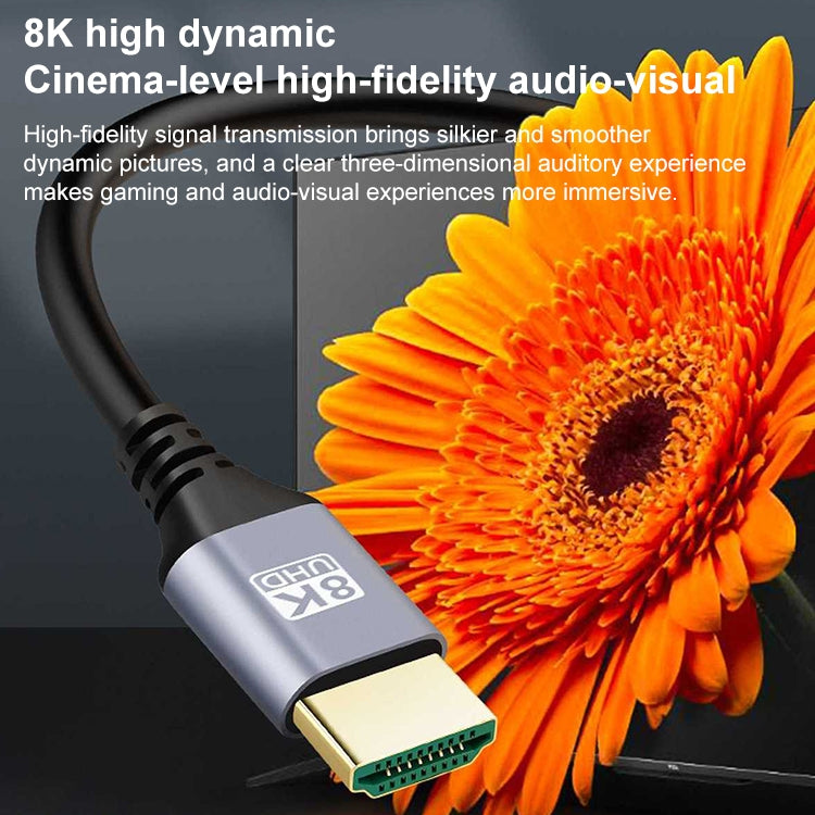 HDMI-Male-to-HDMI-Male-Dual-Elbow-HD-Audio-Video-Adapter-Cable,-Length:0.5m(Left-Right-Bend)
