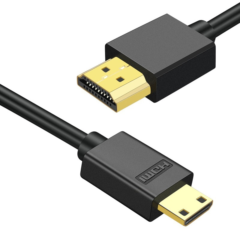 HDMI-to-Mini-HDMI-4K-UHD-18Gbps-Video-Connection-Cable,-Length:0.3m(Black)