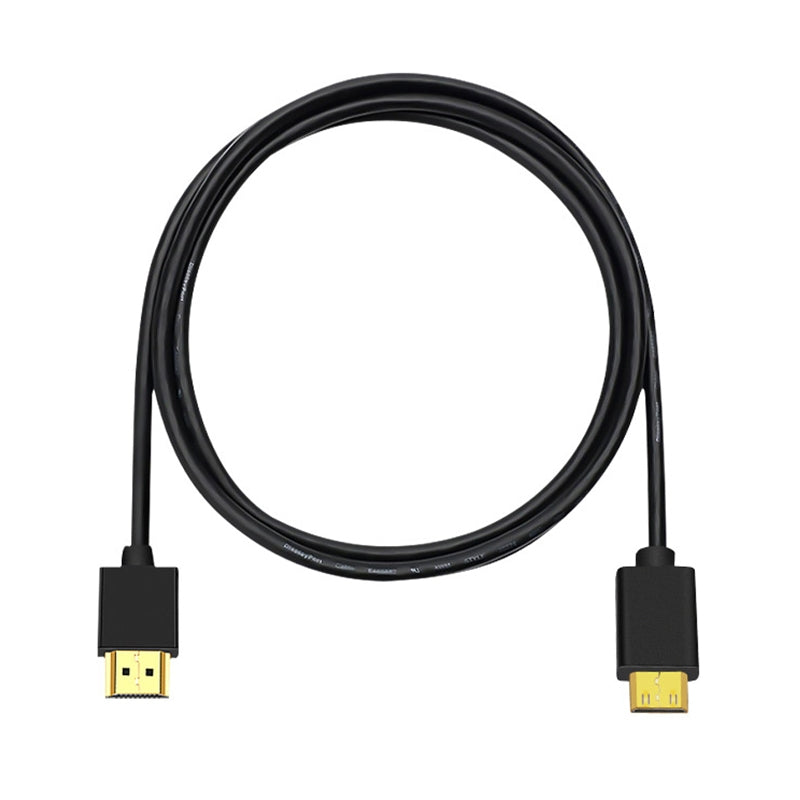 HDMI-to-Mini-HDMI-4K-UHD-18Gbps-Video-Connection-Cable,-Length:0.3m(Black)