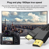 HDMI-to-Mini-HDMI-4K-UHD-18Gbps-Video-Connection-Cable,-Length:0.3m(Black)