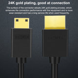 HDMI-to-Mini-HDMI-4K-UHD-18Gbps-Video-Connection-Cable,-Length:0.3m(Black)