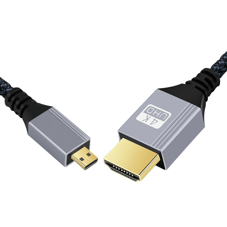 HDTV-to-Micro-HDTV-4K-120Hz-Computer-Digital-Camera-HD-Video-Adapter-Cable,-Length:10m